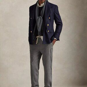 Polo Ralph Lauren Heathered Fleece Cotton-Blend Sweatpants